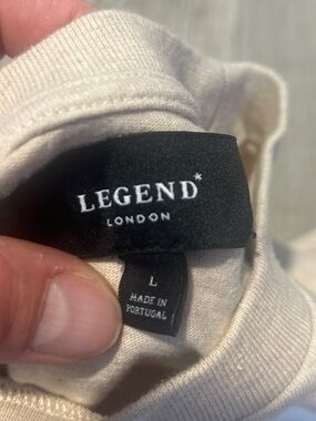 Legend London T-Shirt Bundle (3) | Size L | White, Black, Cream